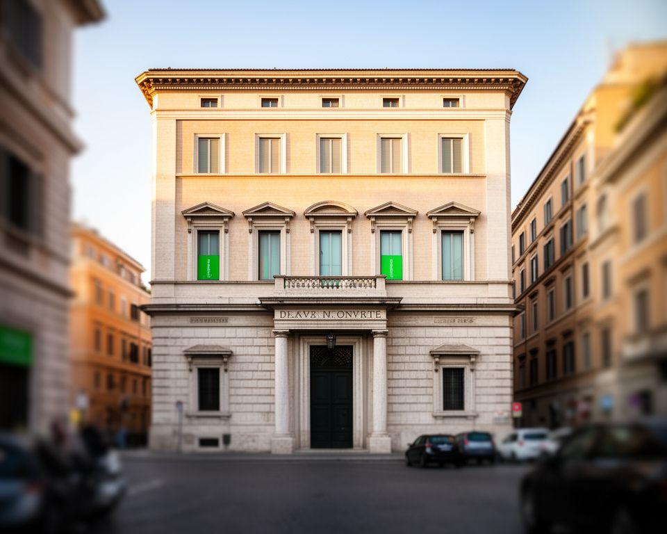 Studio legale storico a Roma in Via del Casaletto con facciata luminosa e archivio professionale